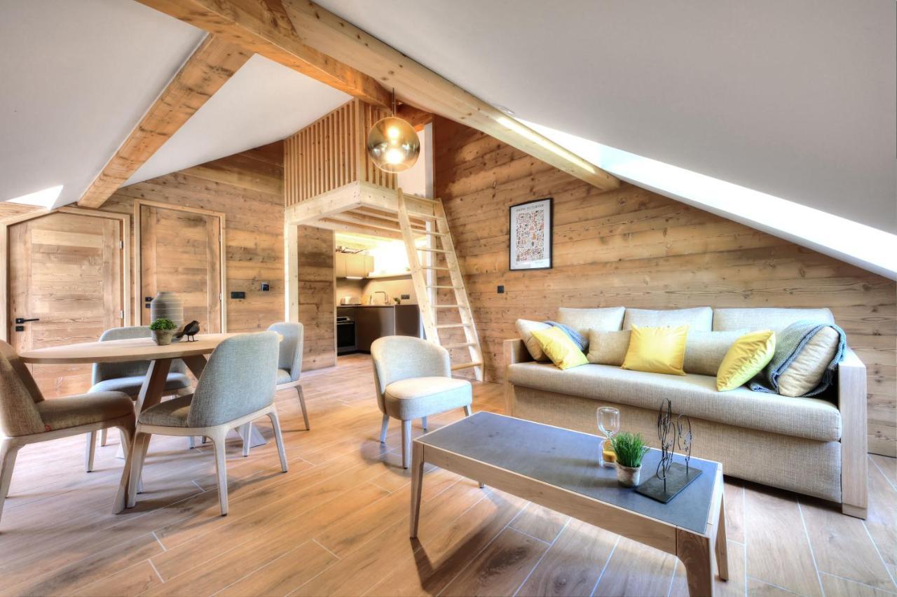 Ferienwohnung Immobilier De Montagne - La Collection - La Telecabine Saint-Gervais-les-Bains Exterior foto