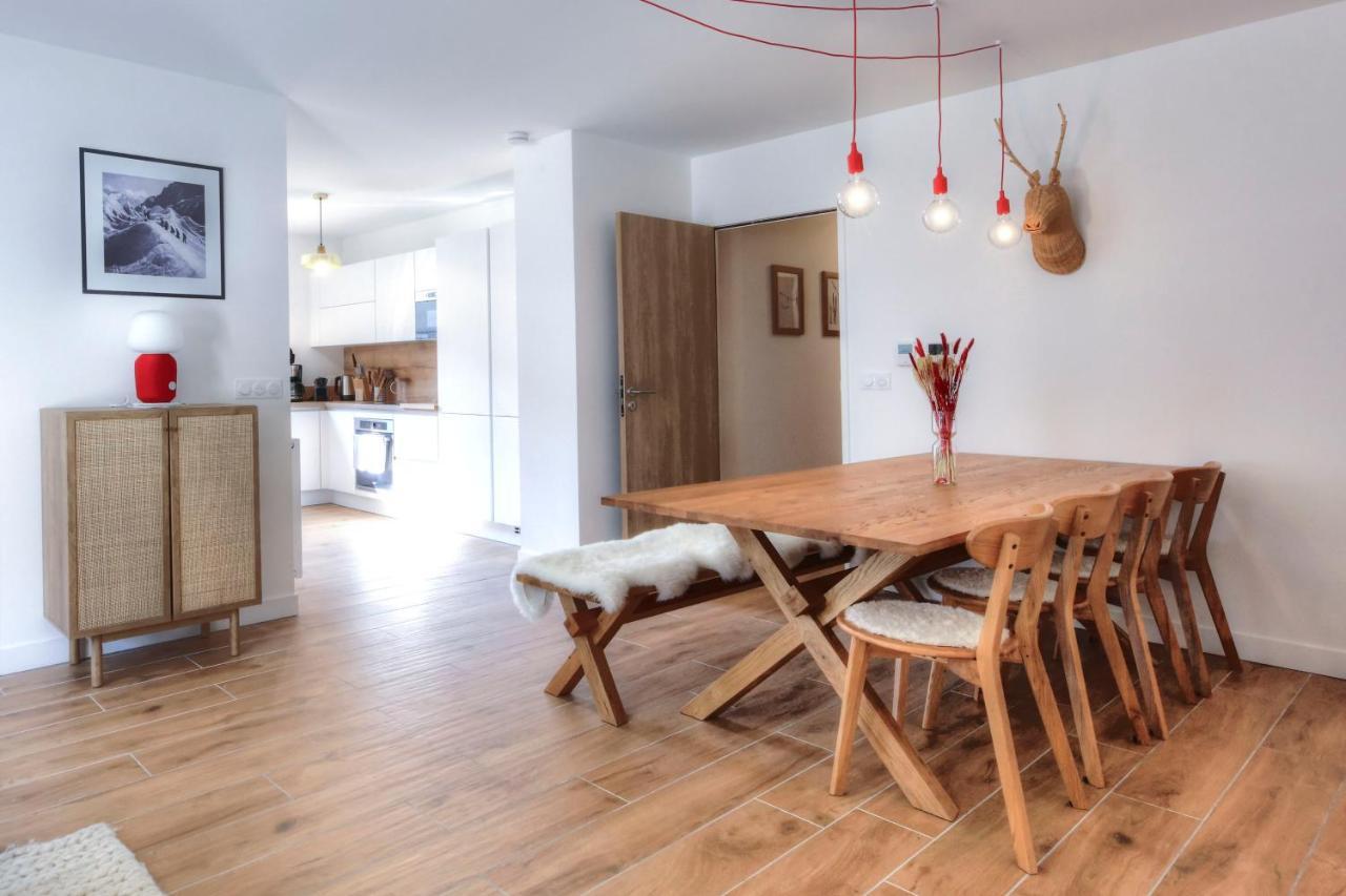 Ferienwohnung Immobilier De Montagne - La Collection - La Telecabine Saint-Gervais-les-Bains Exterior foto