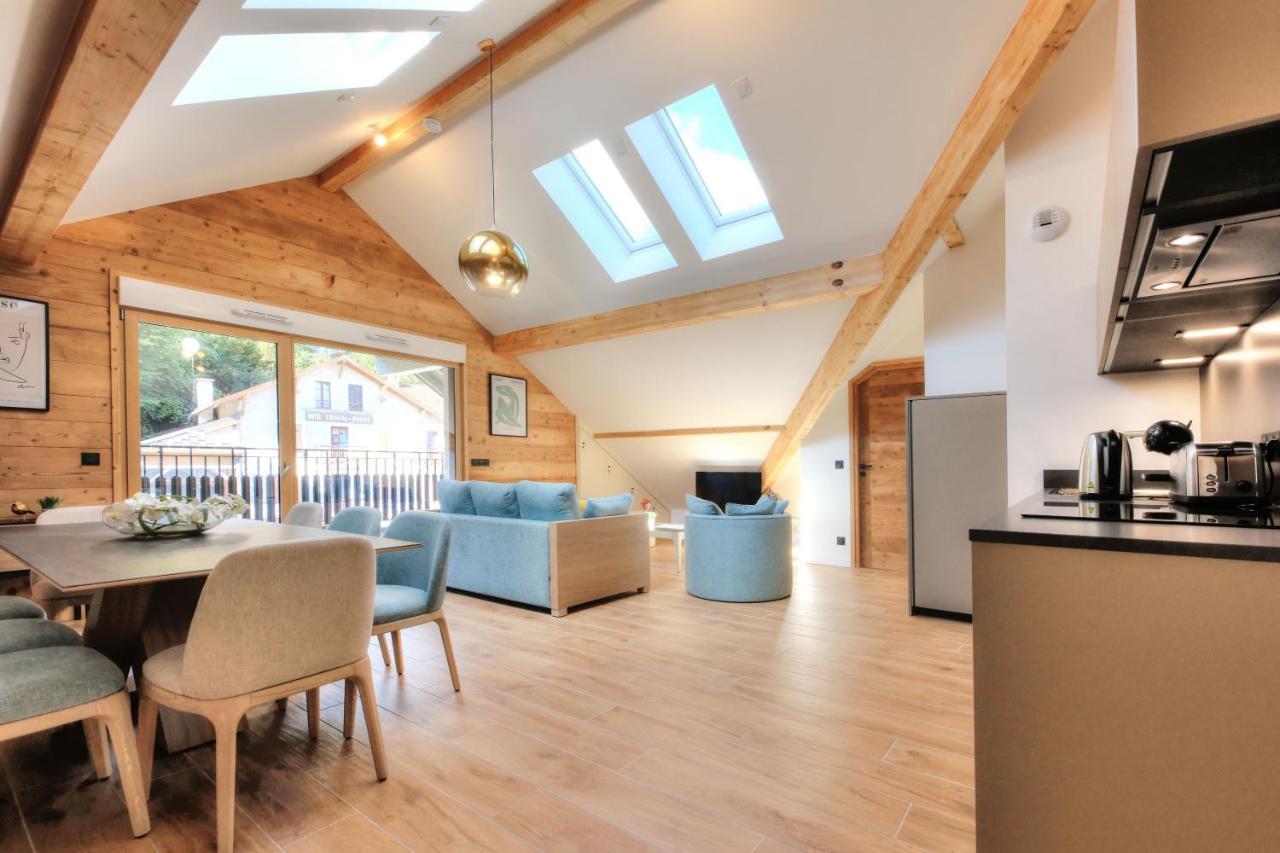 Ferienwohnung Immobilier De Montagne - La Collection - La Telecabine Saint-Gervais-les-Bains Exterior foto