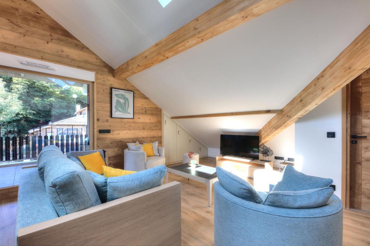 Ferienwohnung Immobilier De Montagne - La Collection - La Telecabine Saint-Gervais-les-Bains Exterior foto