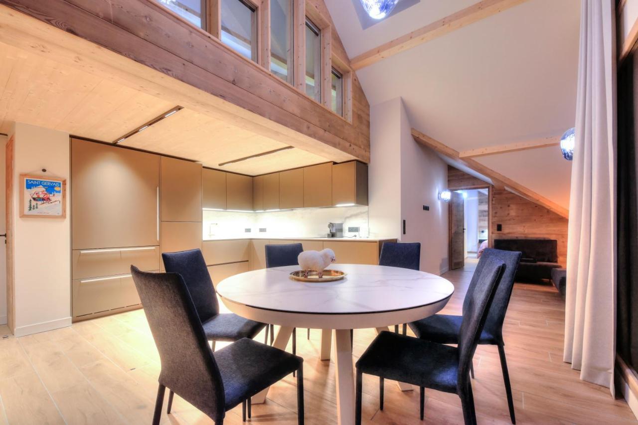 Ferienwohnung Immobilier De Montagne - La Collection - La Telecabine Saint-Gervais-les-Bains Exterior foto