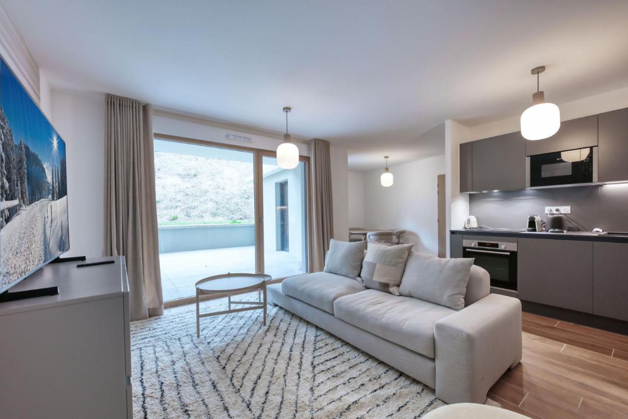Ferienwohnung Immobilier De Montagne - La Collection - La Telecabine Saint-Gervais-les-Bains Exterior foto