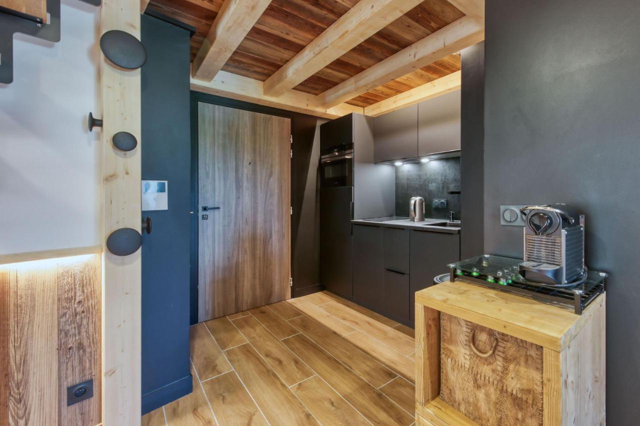 Ferienwohnung Immobilier De Montagne - La Collection - La Telecabine Saint-Gervais-les-Bains Exterior foto