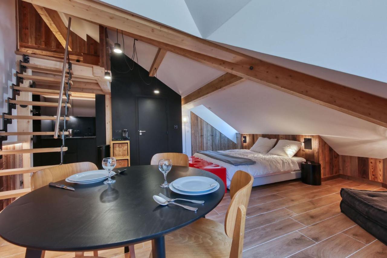 Ferienwohnung Immobilier De Montagne - La Collection - La Telecabine Saint-Gervais-les-Bains Exterior foto